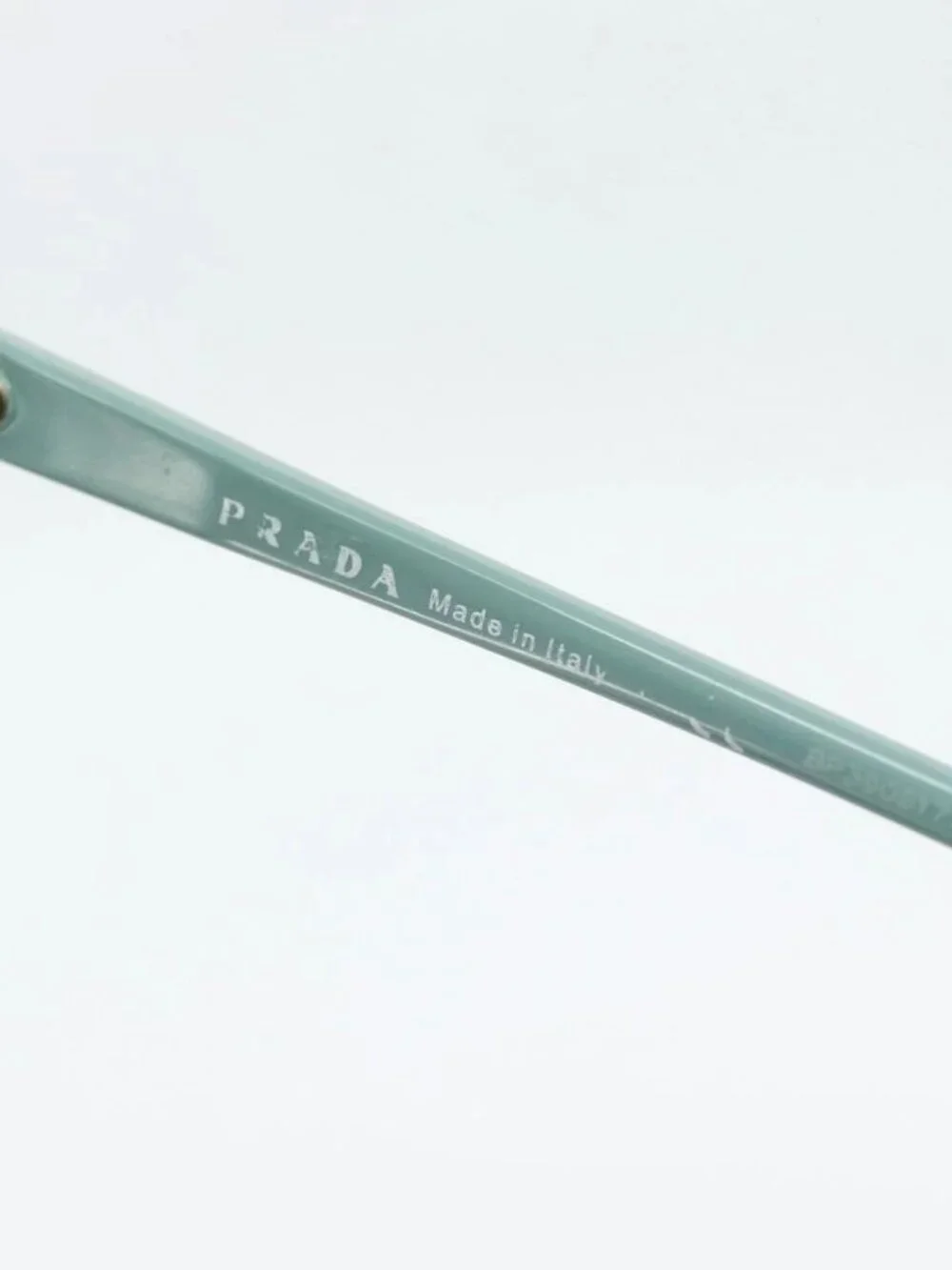 PRADA Sunglasses plastic Green Auth